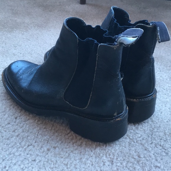 Distressed Leather Chelsea Boot - Picture 5 of 5